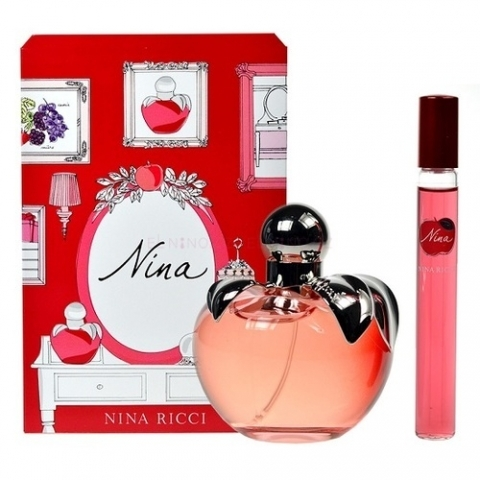 Nina Ricci Nina Darilni set, toaletna voda 50 ml + toaletna voda roll-on 10 ml