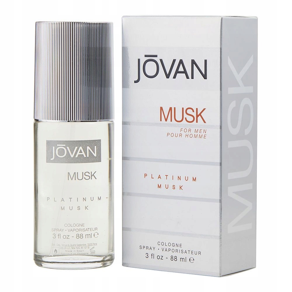 Jovan Platinum Musk For Men 