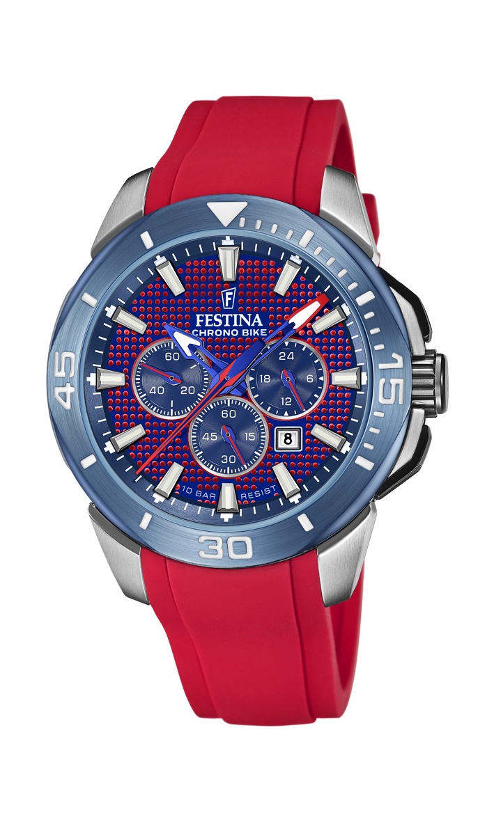 Festina F20642/2 Chrono Bike Mens Watch 47mm 10ATM