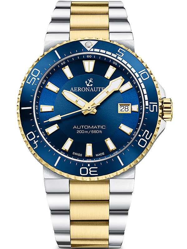 Aeronautec ANT-44086-03 Sports Diver automatic 43mm 200M 