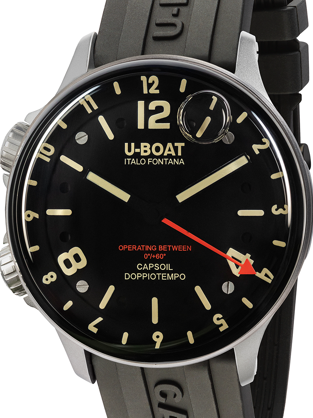 U-Boat 8769 Capsoil Qs. Doppiotempo SS 45mm 10ATM