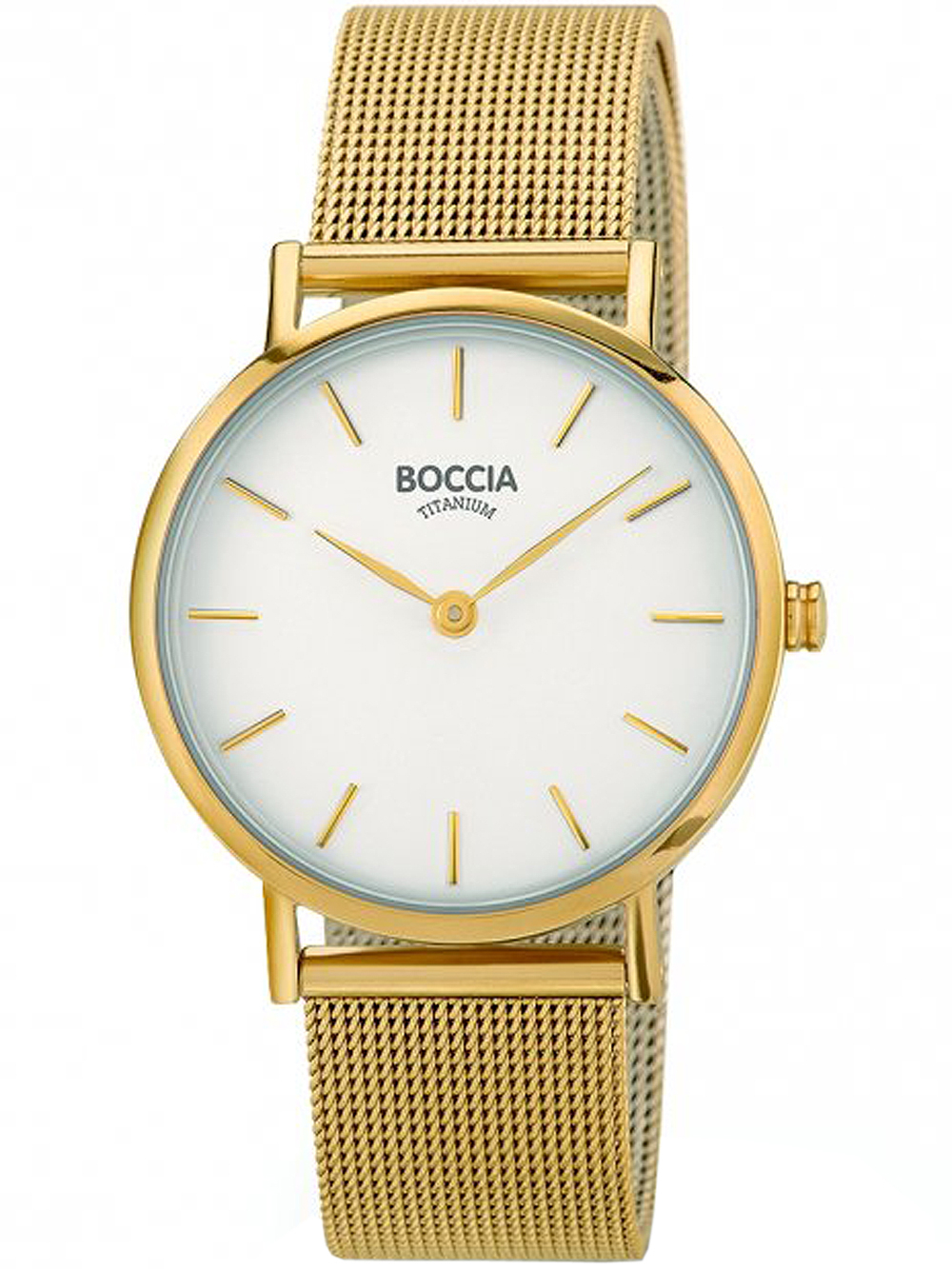 Boccia 3281-06 ladies watch titanium 32mm 3ATM