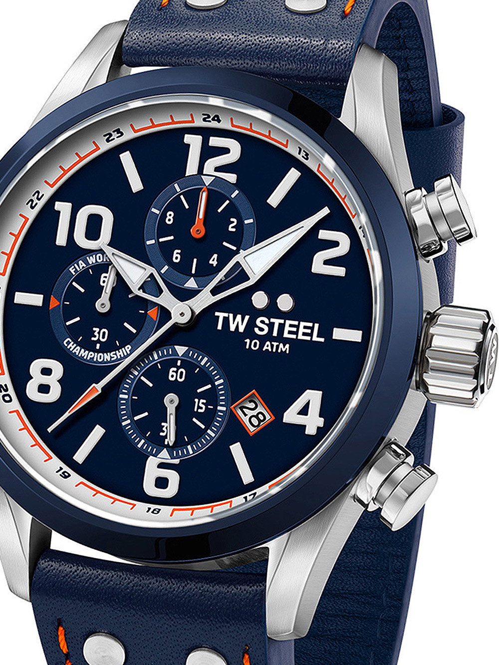 TW-Steel VS90 Fia World Rally Chronograph WRC Mens Watch 45mm 10ATM