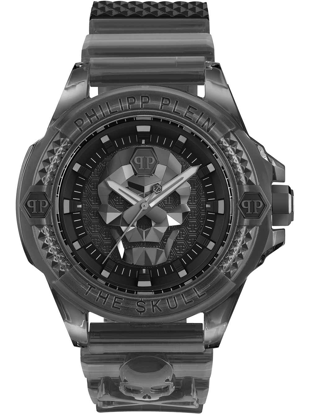 Philipp Plein PWWAA0523 The Skull 44mm Mens Watch 44mm 5ATM