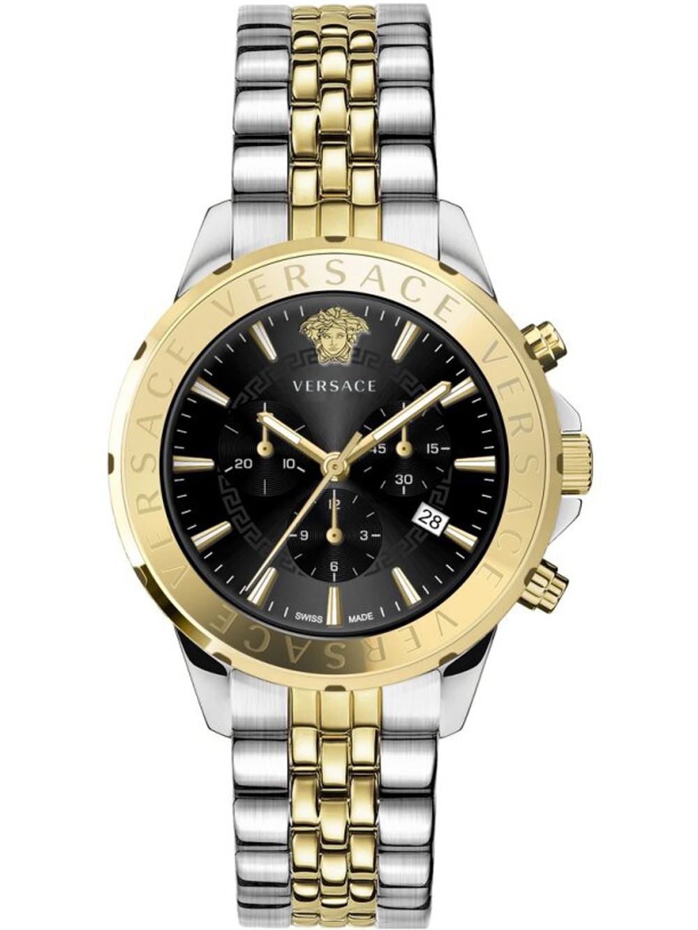 Versace VEV602223 Signature Chronograph Mens Watch 44mm 5ATM