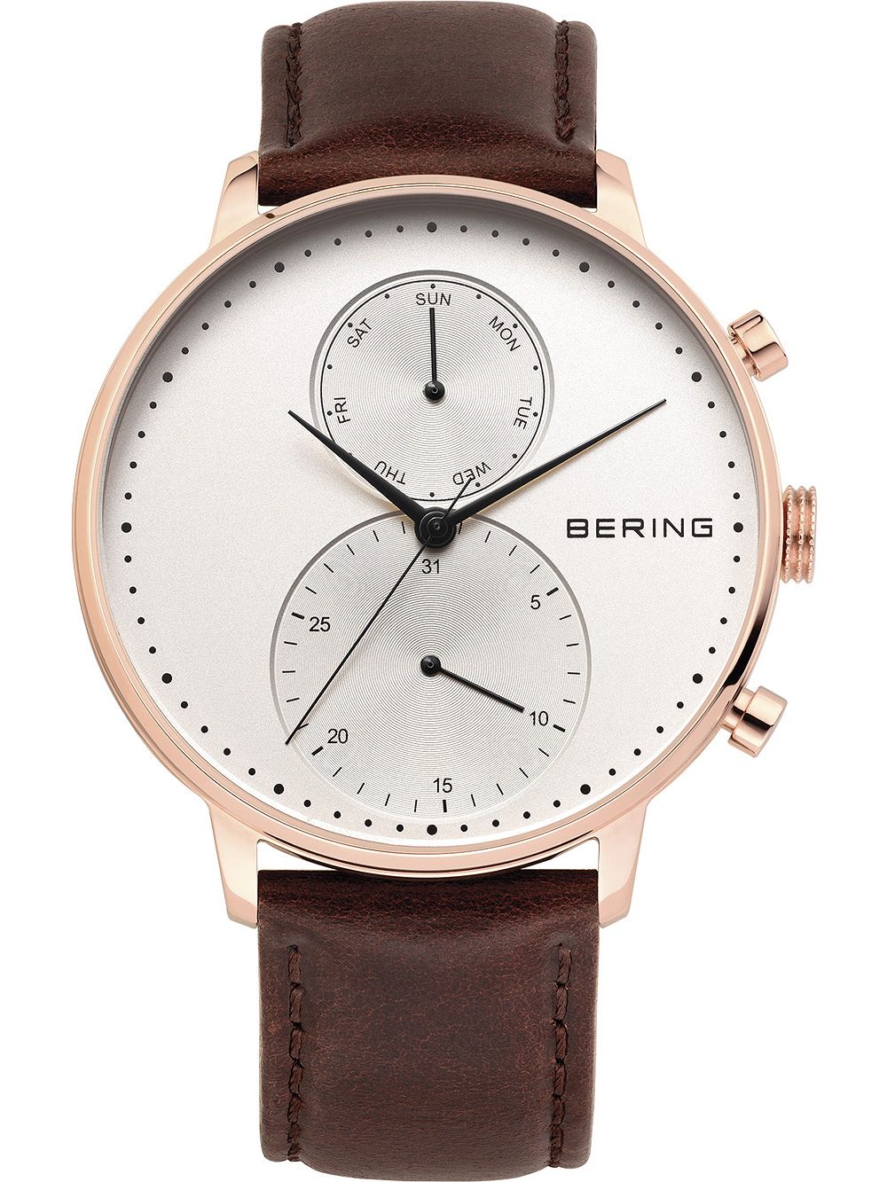 Bering 13242-564 Classic Mens Watch 42mm 3ATM