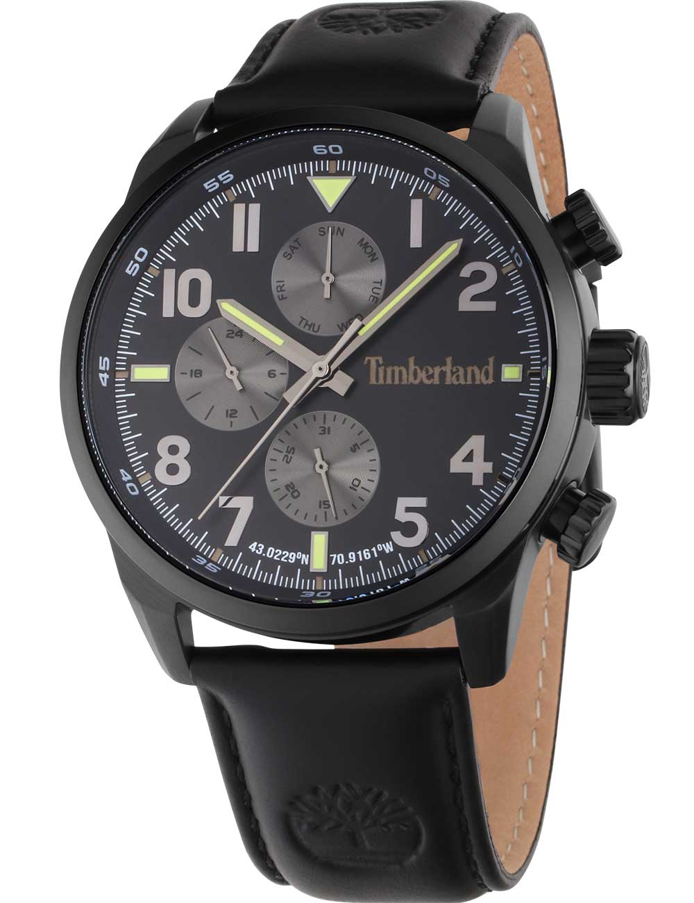 Timberland TDWGF0009502 Henniker II men's watch 47mm 5ATM