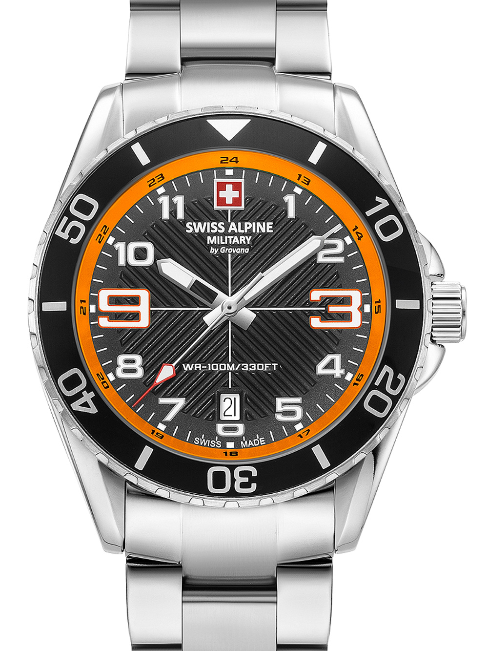 Swiss Alpine Military 7029.1139 Raptor Mens Watch 42mm 10ATM