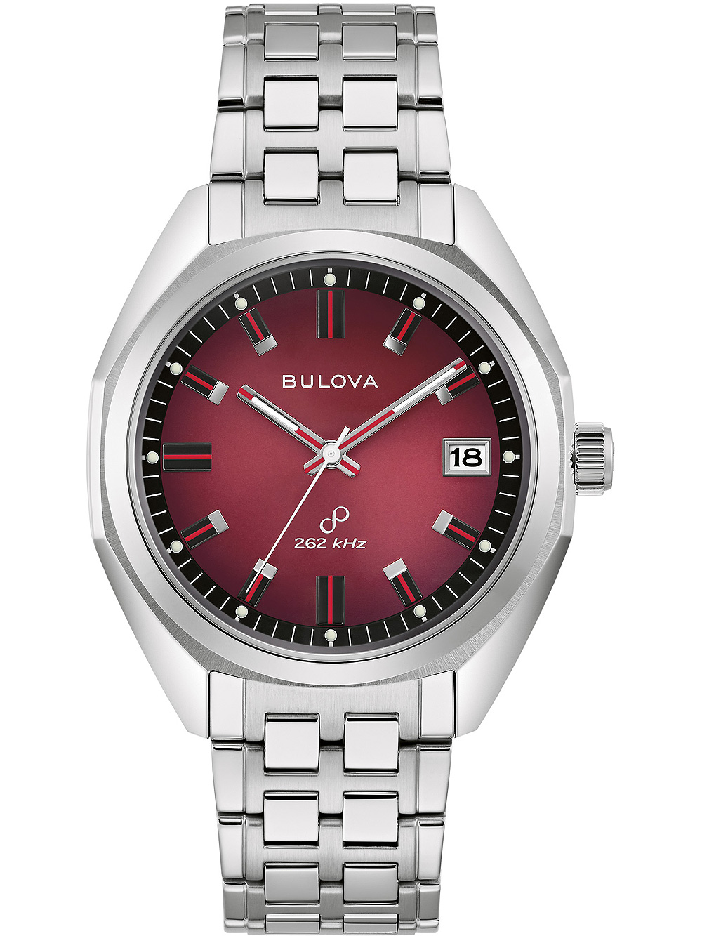 Bulova 96B401 Jet Star Mens Watch 40mm 5ATM