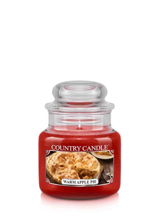 Country Candle Warm Apple Pie dišeča sveča mini 1 stenj (104 g)