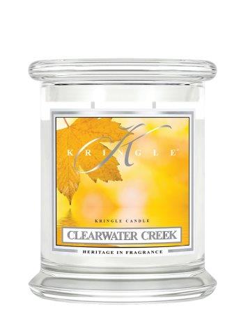 Kringle Candle Clearwater Creek dišeča sveča medium 2-wick (411 g)