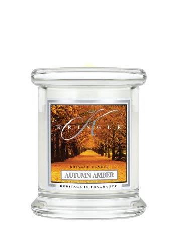 Kringle Candle Autumn Amber dišeča sveča mini 1 stenj (127 g)