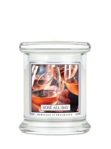 Kringle Candle Rose All Day dišeča sveča mini 1 stenj (127 g)