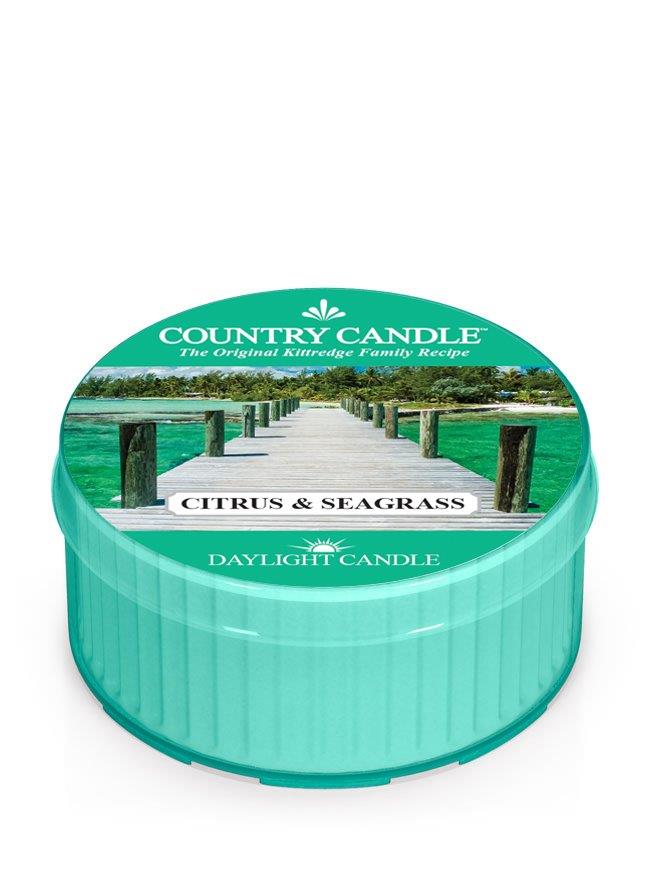 Dišeča sveča Country Candle Citrus & Seagrass (35 g)