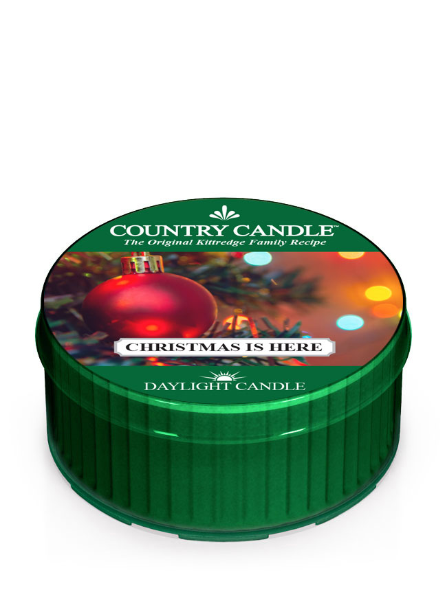 Dišeča sveča Country Candle Christmas is Here (42 g)