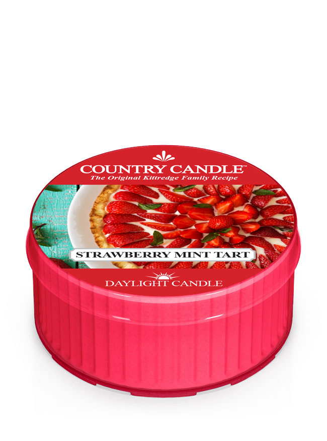 Dišeča sveča Country Candle Strawberry Mint Tart (42 g)