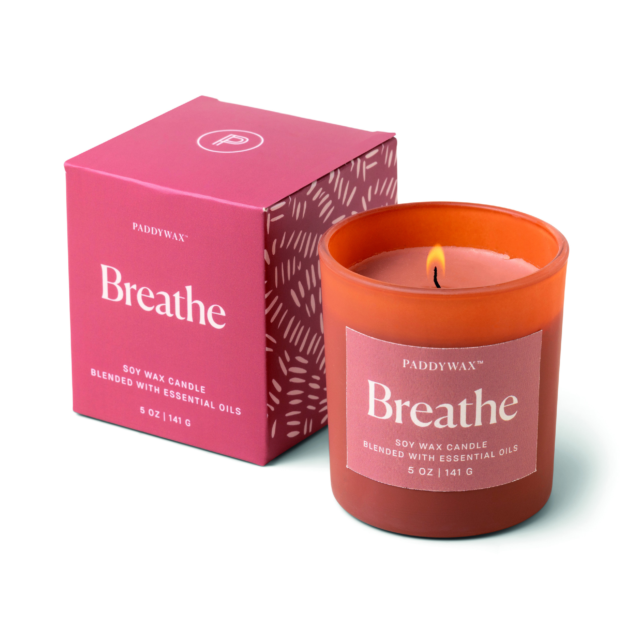 Paddywax WELLNESS Red - dišeča sveča Breathe 5oz / 141g