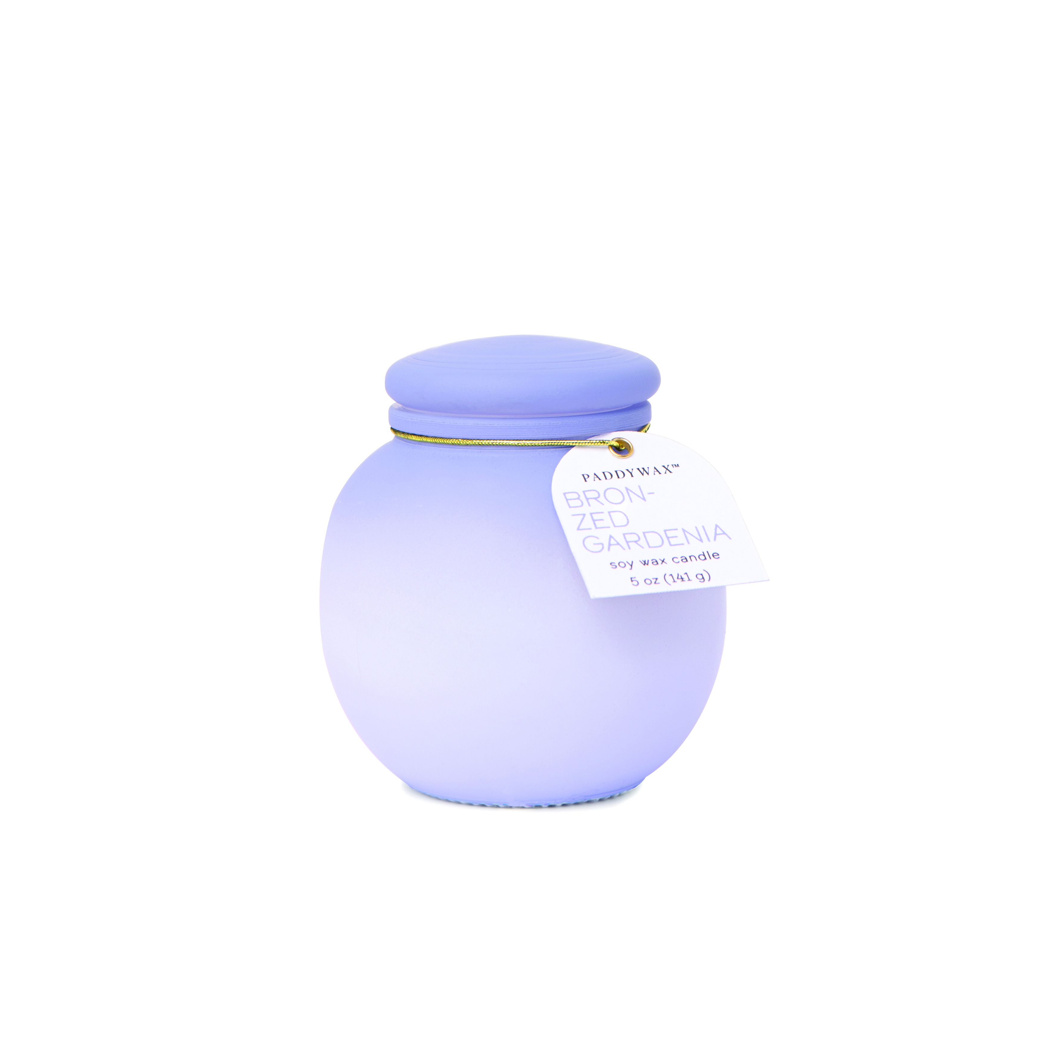 Paddywax ORB Gardenia & Tonka Purple Lavender Ombre dišeča sveča 5 oz./141 g