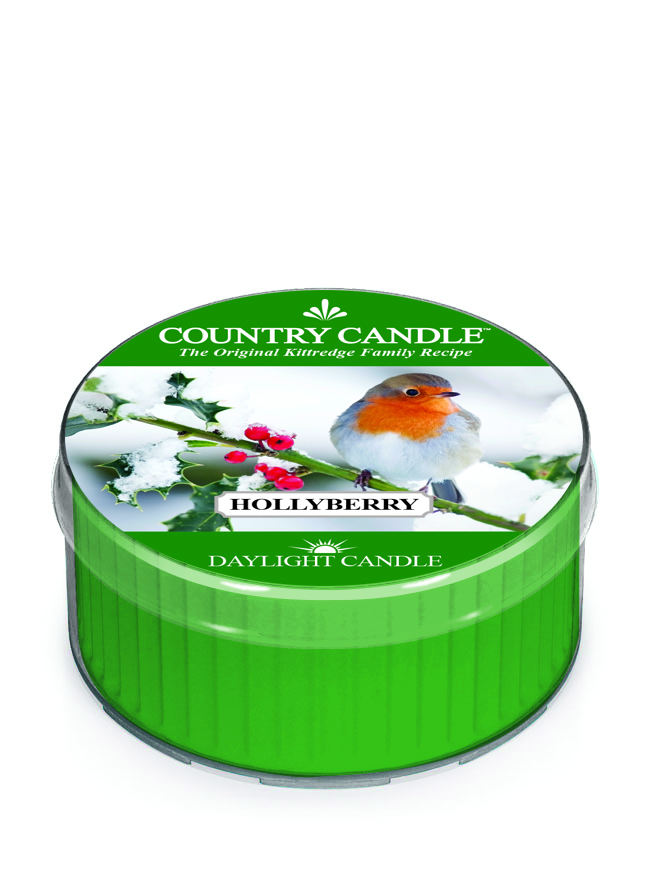 Dišeča sveča Country Candle Hollyberry (42g)