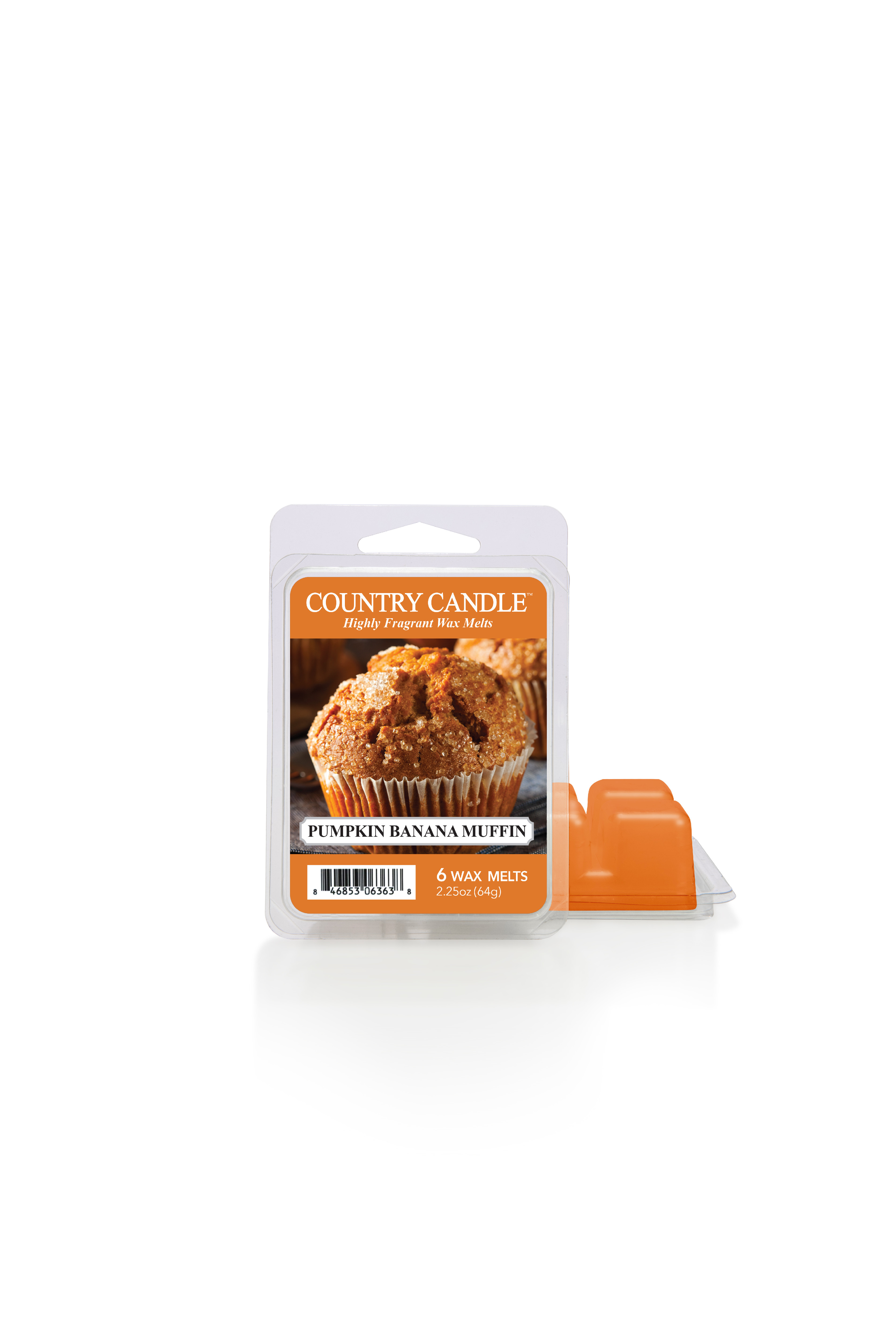 Dišeči vosek Country Candle Pumpkin Banana Muffin (64g)