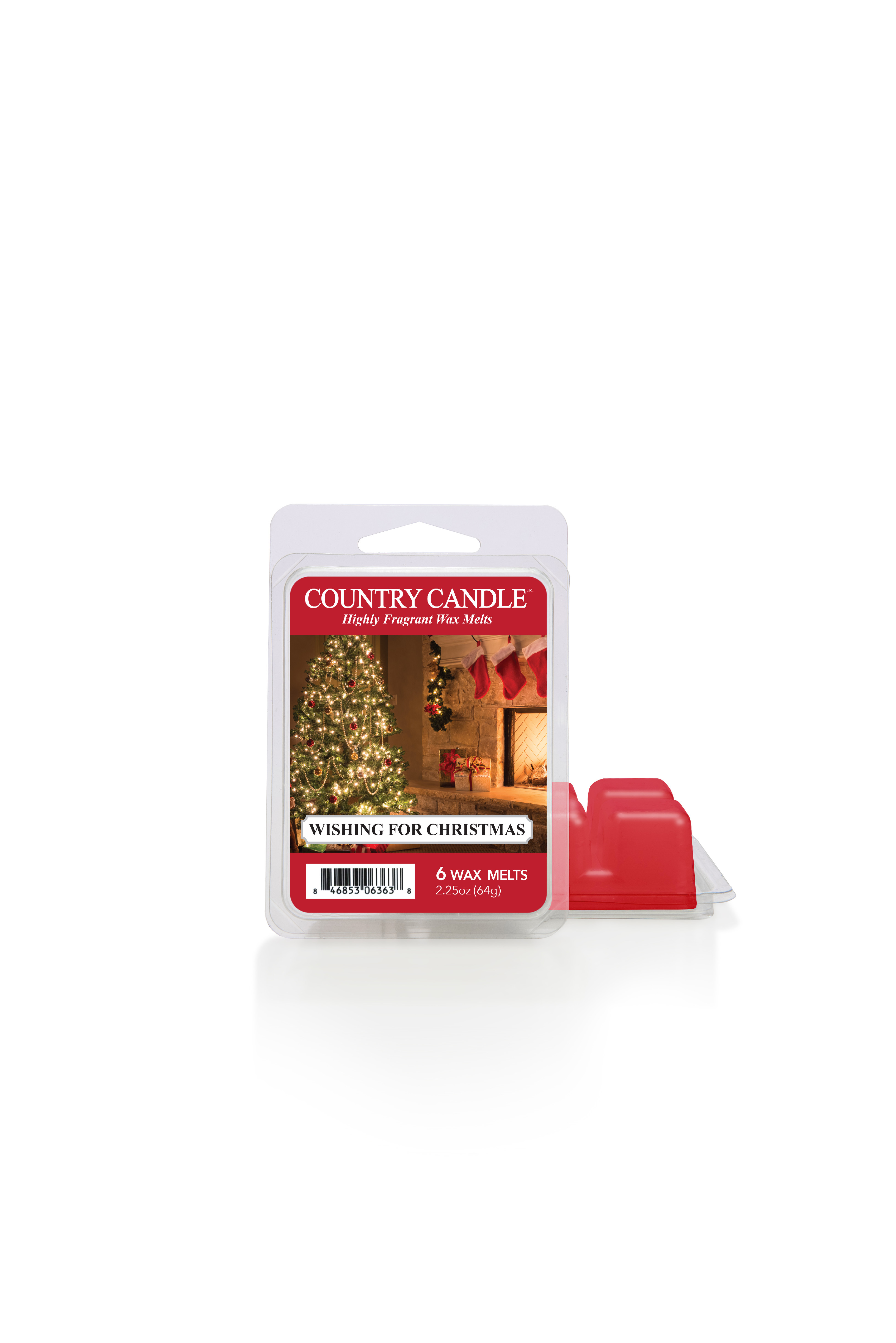 Country Candle Wishing for Christmas dišeči vosek (64g)