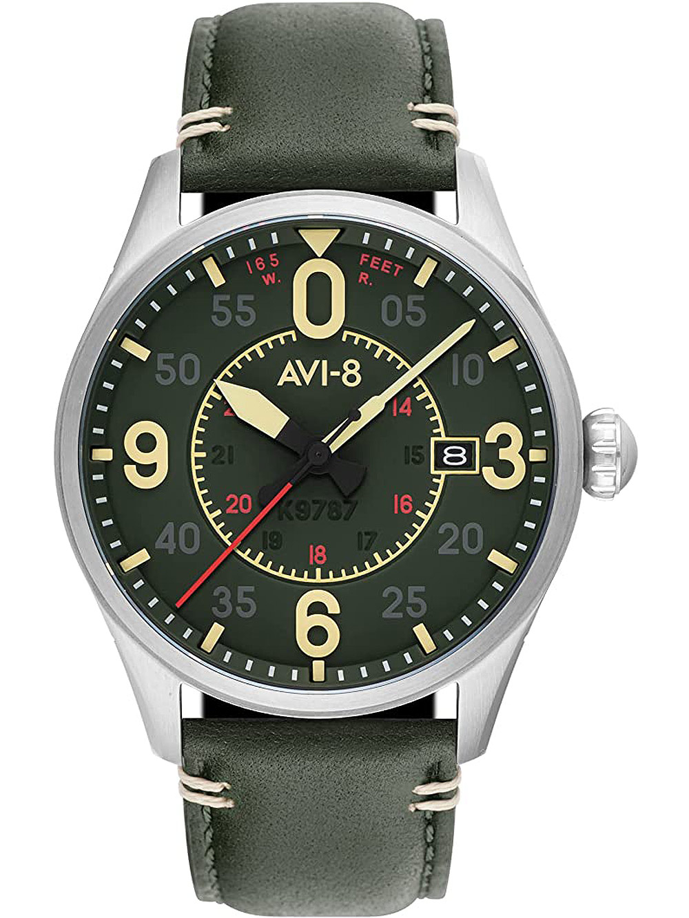 AVI-8 AV-4090-03 Spitfire Automatic 42mm 5ATM